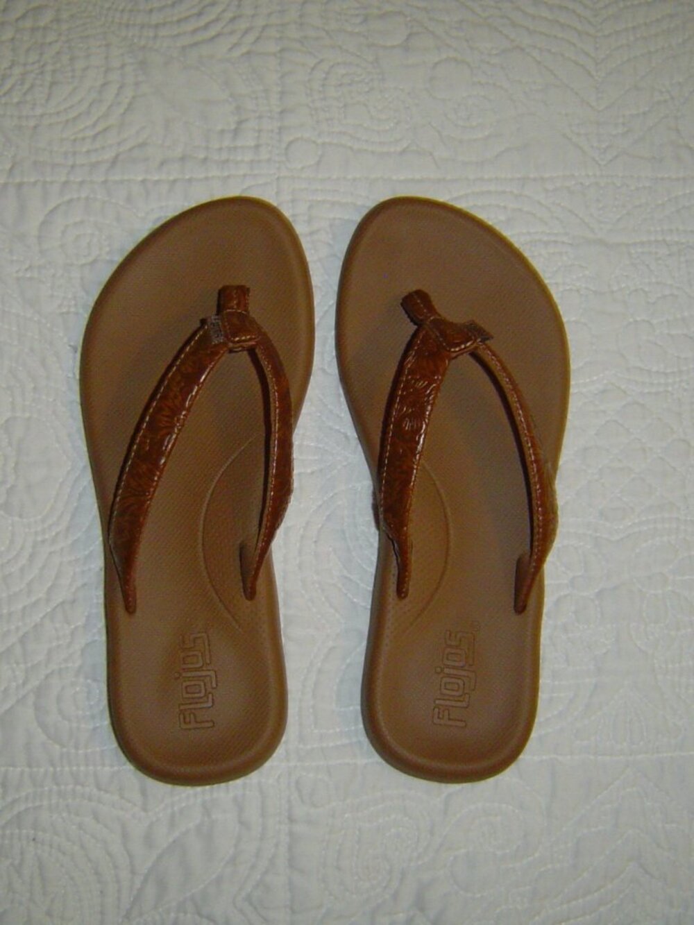 Flojos women's flip flops, Size 6